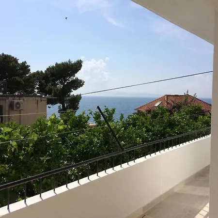 Appartement In With Sea View, Balcony, Air Conditioning, Wifi 4492-4 Podgora